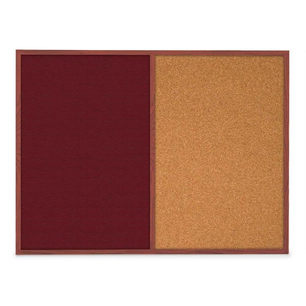 Sliding Door Indoor Enclosed Corkboard, 3